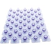 SEOH Syringe Filter Sterile Purple Nylon Membrane 13mm Diameter 0.45 um Pore Size Pack of 50