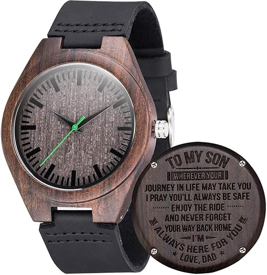engraved watches for son from mom and dad