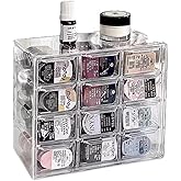 VORDRASSIL P-120 daily contact lens organizer, Disposable Contact Lens Dispenser, Cute storage Box for All Brands Daily Lens (12-Grid).