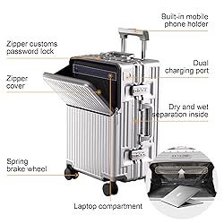 AIWEINY Hard Shell Luggage 24 Inch Travel