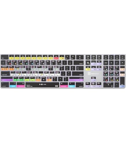Amazon.com: Editors Keys Wireless Shortcut Keyboard Designed for