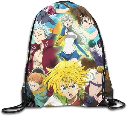 printed string bags