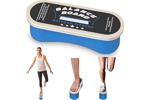 BAIYUAN Balance Board Sports Trainer, Single Leg Ankle Foot Strengthener Exerciser, Improve Balance, Stability and Athletic Performance, for Condition Body & Prevent Injury - Anti-Slip, 14 Inches