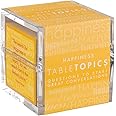 TableTopics Happiness Question Card Game - 135 Conversation Starter Cards with Tips, Ideas, & Quotes to Spark Meaningful Disc