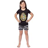 Harry Potter Girls' Wizarding World Hogwarts Crest Sleep Pajama Set Shorts