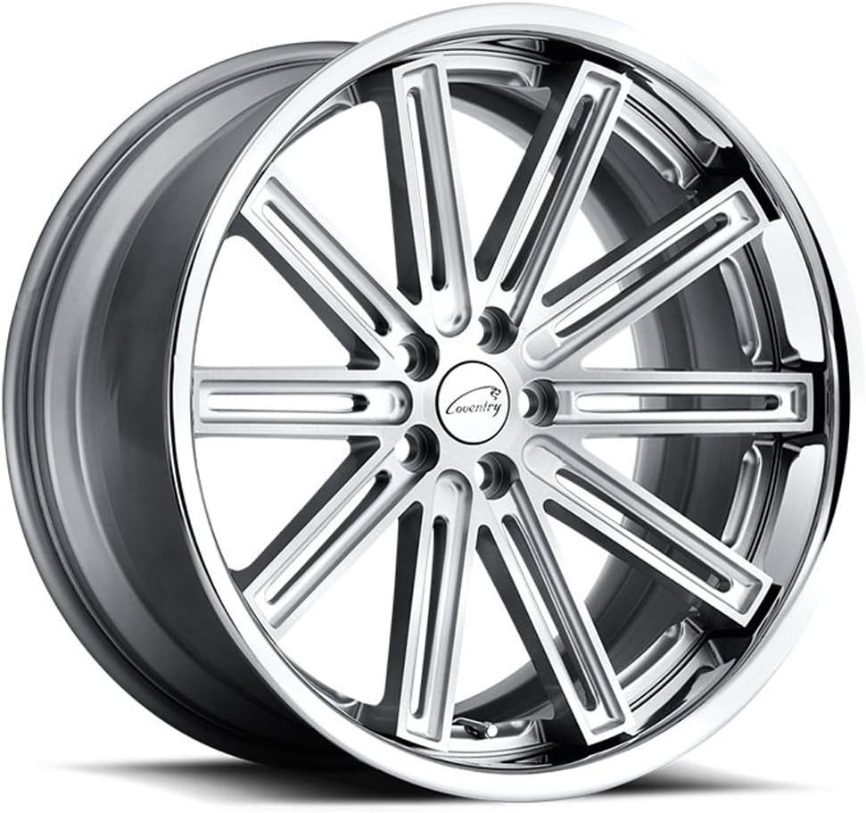 CoventryWARWICK Silver Wheel with Painted Finish (21 x 9. inches /5 x 108 mm, 35 mm Offset)