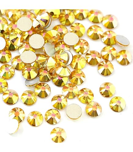 PRIMERO Crystal AB Foiled Flat Back Rhinestones - 2058 & 2088, Mixed Colors