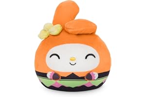 Teeturtle My Melody Halloween Costume Reversible 4" Plushie - Officially Licensed Sanrio Plushie - Cute Kawaii Soft Stuffed Animals