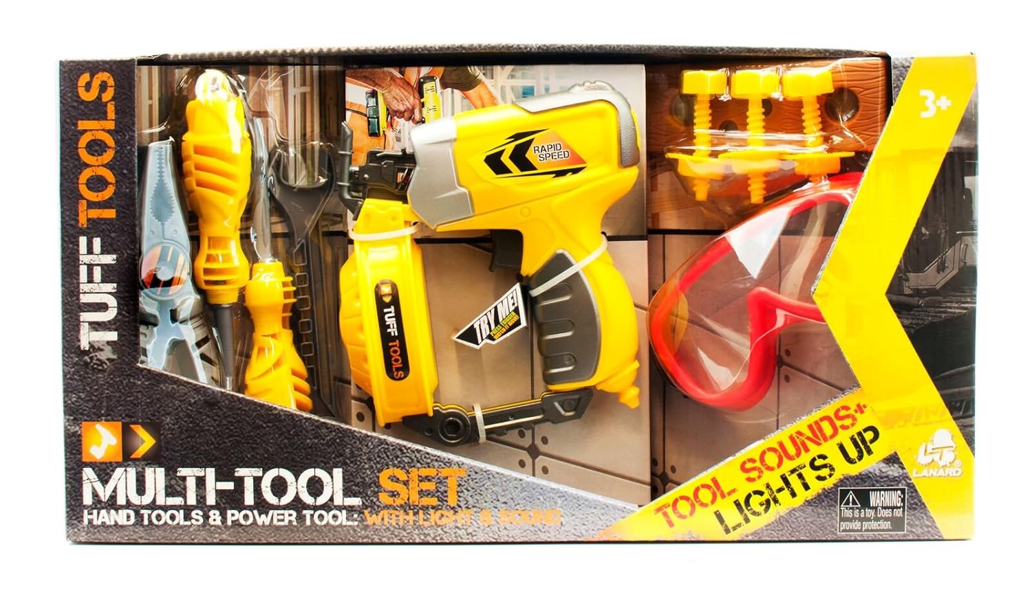 新発 Lanard Tuff Tools マルチツール ネイルガン おもちゃ フィギュア ツール 15 00 X 3 50 X 8 00 B07b7tbrs1 海外輸入 Windsorm Com