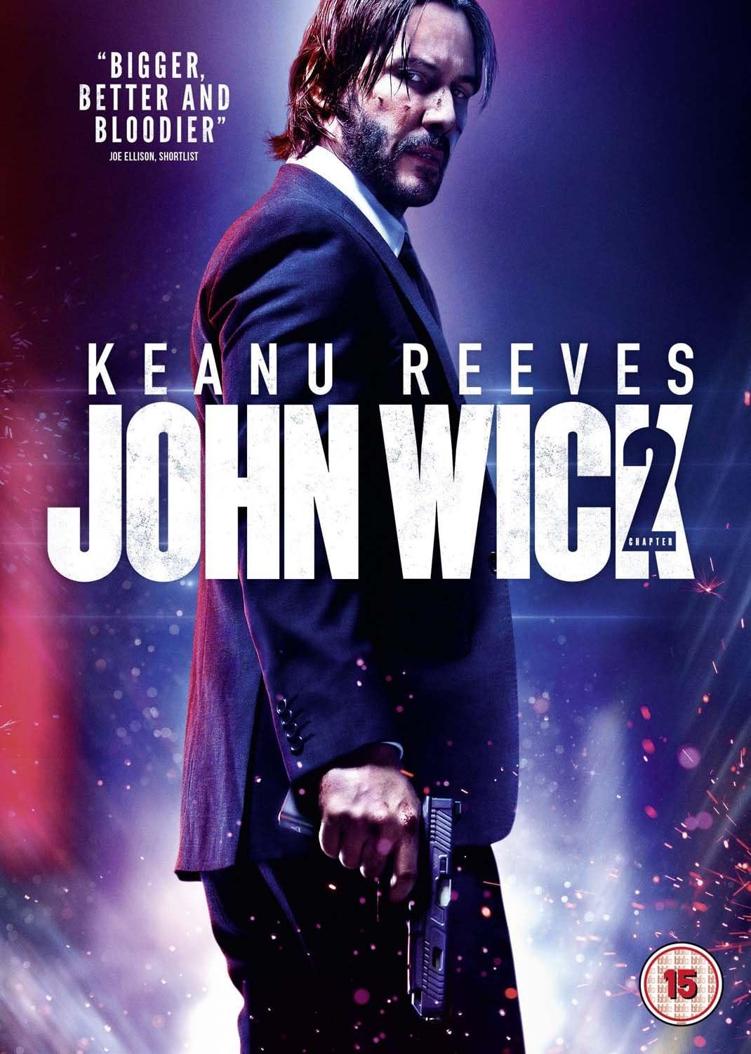 John Wick Chapter 2 Dvd 2017 Amazon Co Uk Keanu Reeves Riccardo Scamarcio Ian Mcshane Derek Kolstad Chad Stahelski Keanu Reeves Riccardo Scamarcio Dvd Blu Ray