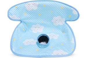 COOLBEBE Car Seat Protector for Potty Training, Dry Waterproof Car Seat Liner Toilet Training for Baby Infant Toddler, Piddle Pads Cover Car Seat Pad for Strollers & Carseat (Blue)