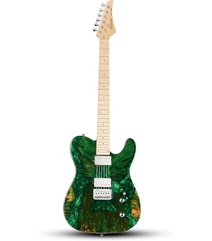 Amazon.com: Leo Jaymz TL Style Electric Guitar with Flame Maple