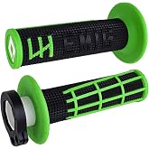 Odi H36E2BN Emig 2.0 V2 Lock-On Grips - Black/Green