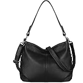 YALUXE Genuine Leather Shoulder Bags Stylish Hobo Handbags Purses Crossbody Bags for Women | Genuine Leather, Stylish