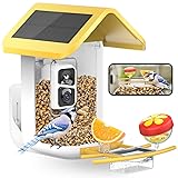 Viubird Bird Feeder with Camera: Solar Powered