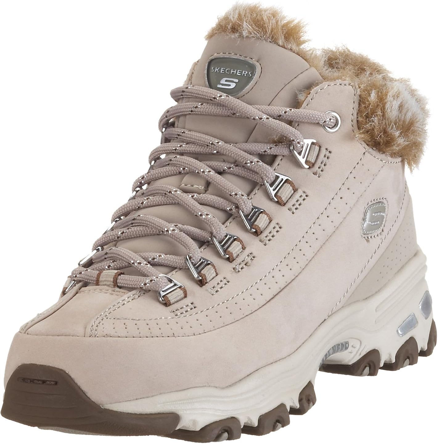skechers cuero mujer