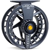 LAMSON Liquid S-Series &amp; HD Fly Fishing Reels, All-Water, Large Arbor | Versatile, Lightweight Fly Reel, Sealed Conical Drag, Large Arbor, Pressure-Cast Aluminum Build, Best For Fresh/Saltwater