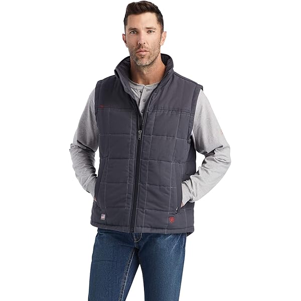 Harriton Adult 8 oz. Fleece Vest S CHARCOAL at Amazon Men's