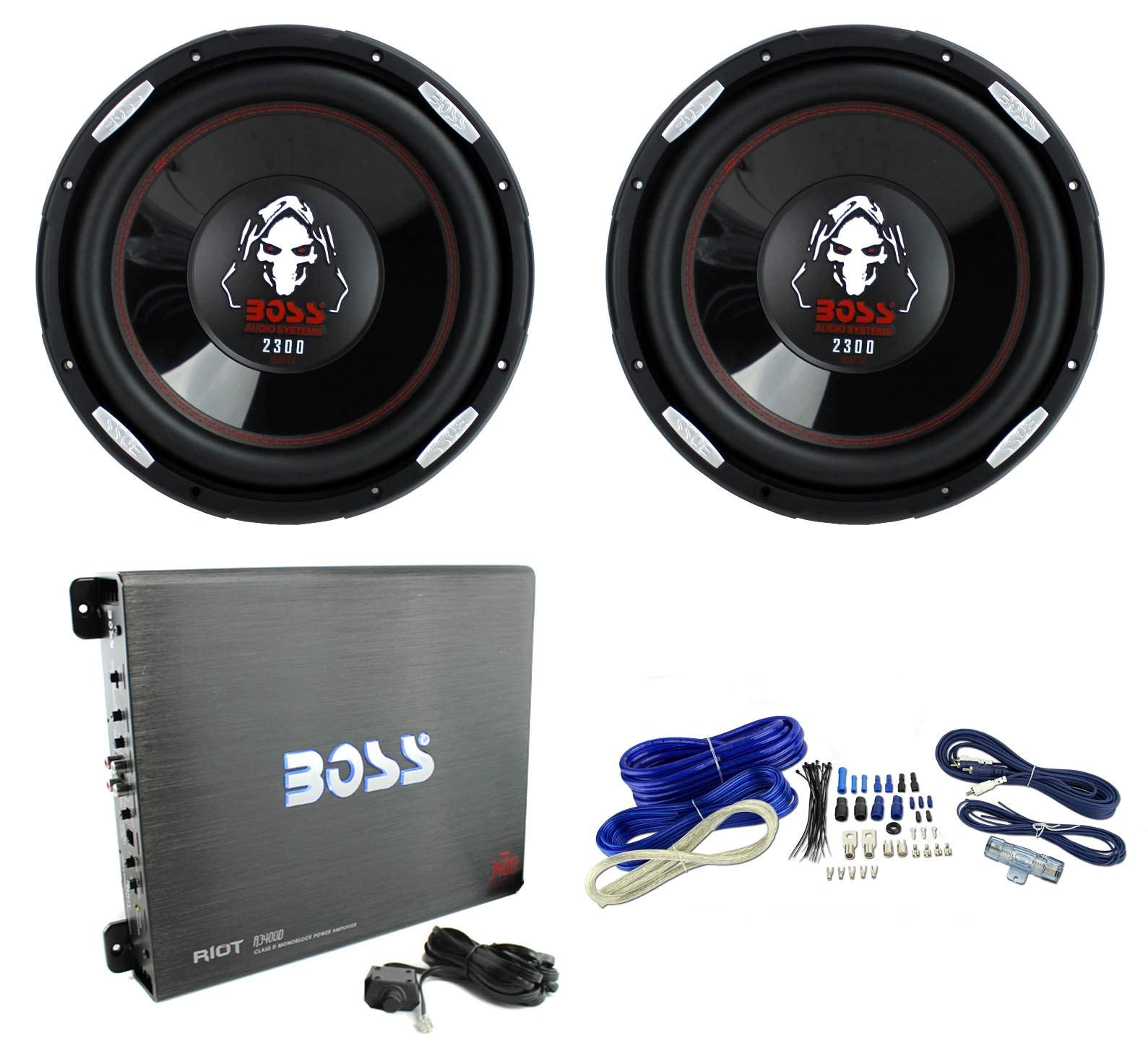 Boss P126dvc 12 4600w Car Subwoofers 3400 Watt Mono Desertcart