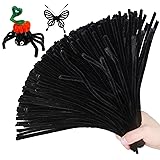 ESUOHYM 200 PCS Black Colors Pipe Cleaners Craft
