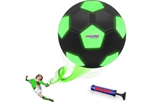 Kickerball - Curve and Swerve Soccer Ball/Football Toy - Kick Like The Pros, Great Gift for Boys and Girls - Perfect for Outdoor & Indoor Match or Game