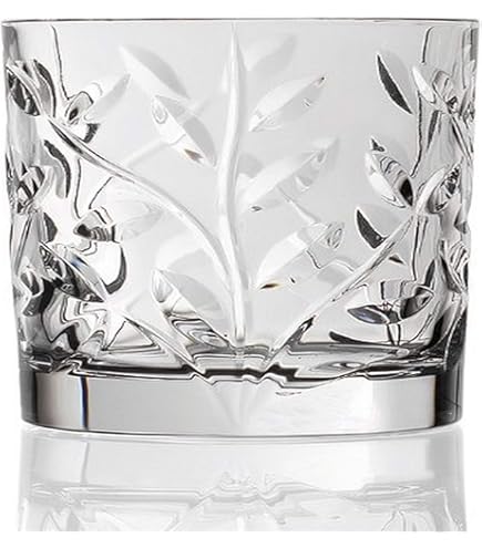 Amazon.com: Lorenzo Rcr Crystal Laurus Highball Glass, Set of 6