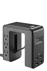APC Desk Mount Power Station PE6U4, U-Shaped Surge