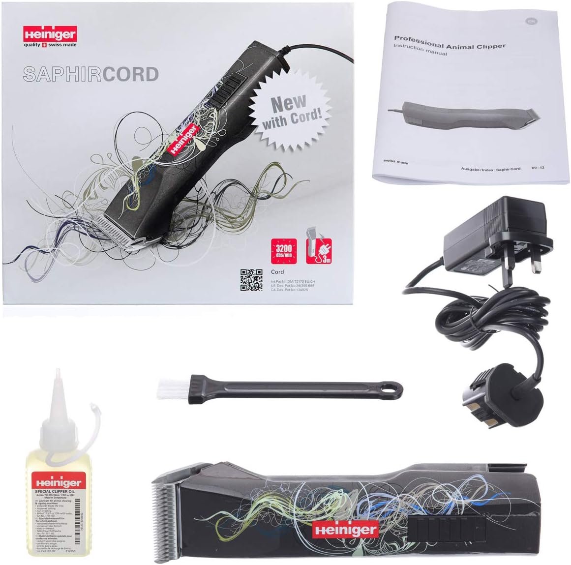 heiniger saphir corded clipper