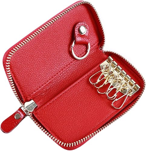 Amazon Pinking キーケース キーリング 6連 スマートキーケース 車キーケース ファスナー付き メンズ レディース Ndfejmedf キーケース