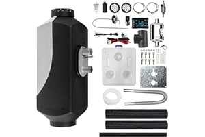 Ikaufen Air Diesel Heater 12V For Car Truck Motorhomes Night Parking LCD Display US (10L 5KW)