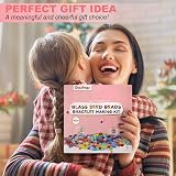 Dazhqp 4mm Glass Seed Beads Kit, 24 Colors for Jewelry Making view 6