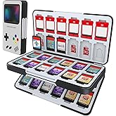 HEIYING Game Card Case for Nintendo Switch 2 / Switch OLED,Customized Pattern Portable Travel Carry Case with 48 Game Card Slots and 24 Micro SD Cards Slots