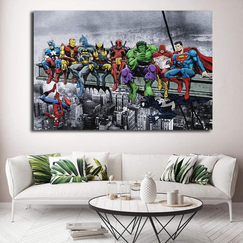 KELDOG DC Marvel Super Heroes Jigsaw Puzzle Puzzles 1000 Pieces Wooden