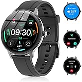 Smart Watch for Men Women(Answer/Make Calls), Smartwatch Built-in AI Voice, 1.27" HD Fitness Tracker with Heart Rate/Sleep/Step/SpO2 Monitor, 100+ Sports Modes, IP68 Waterproof Watch for Android iOS