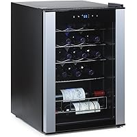 Wine Enthusiast 268 68 20 01 20-Bottle Evolution Series Wine Cooler, Stainless Trim