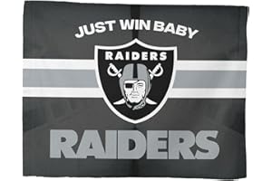 NORTHWEST Las Vegas Raiders NFL Team Arch Slogan Rally Towel, 15 x 18 inches