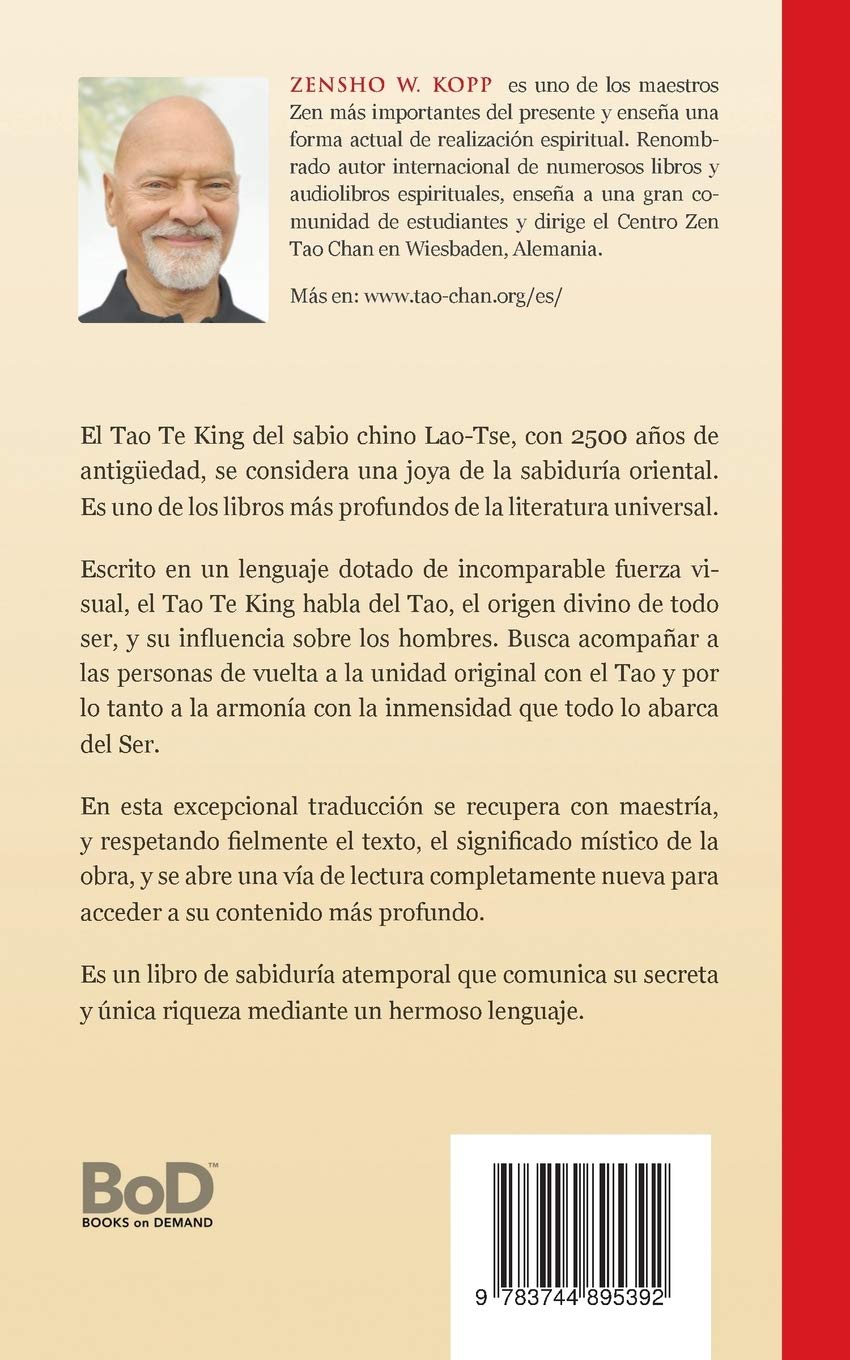 Lao Tse Tao Te King El Libro Del Tao Y Su Virtud Amazon De Kopp Zensho W Fremdsprachige Bucher