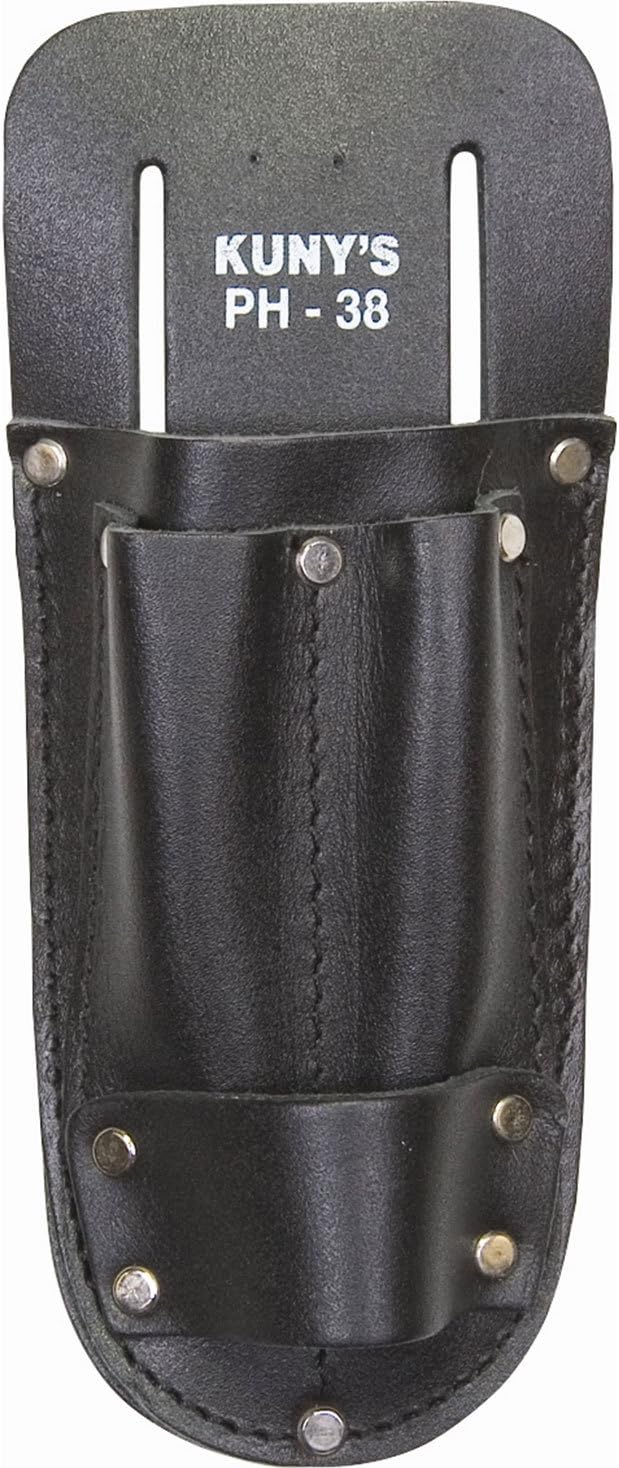 Precise Engineered Kunys Full Grain Leather Tool Pouch [Pack of 1] - w/3yr Rescu3® Warranty