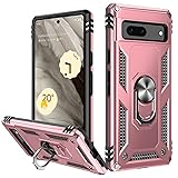 IKAZZ Suitable for Google Pixel 7 Case,Military