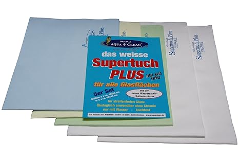 AQUA CLEAN Microfaser Supertuch Plus 5er Set