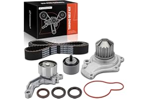 A-Premium Engine Timing Belt Kit with Water Pump Compatible with Jeep, Dodge & Chrysler Cars - Wrangler 2003-2006, Liberty 20