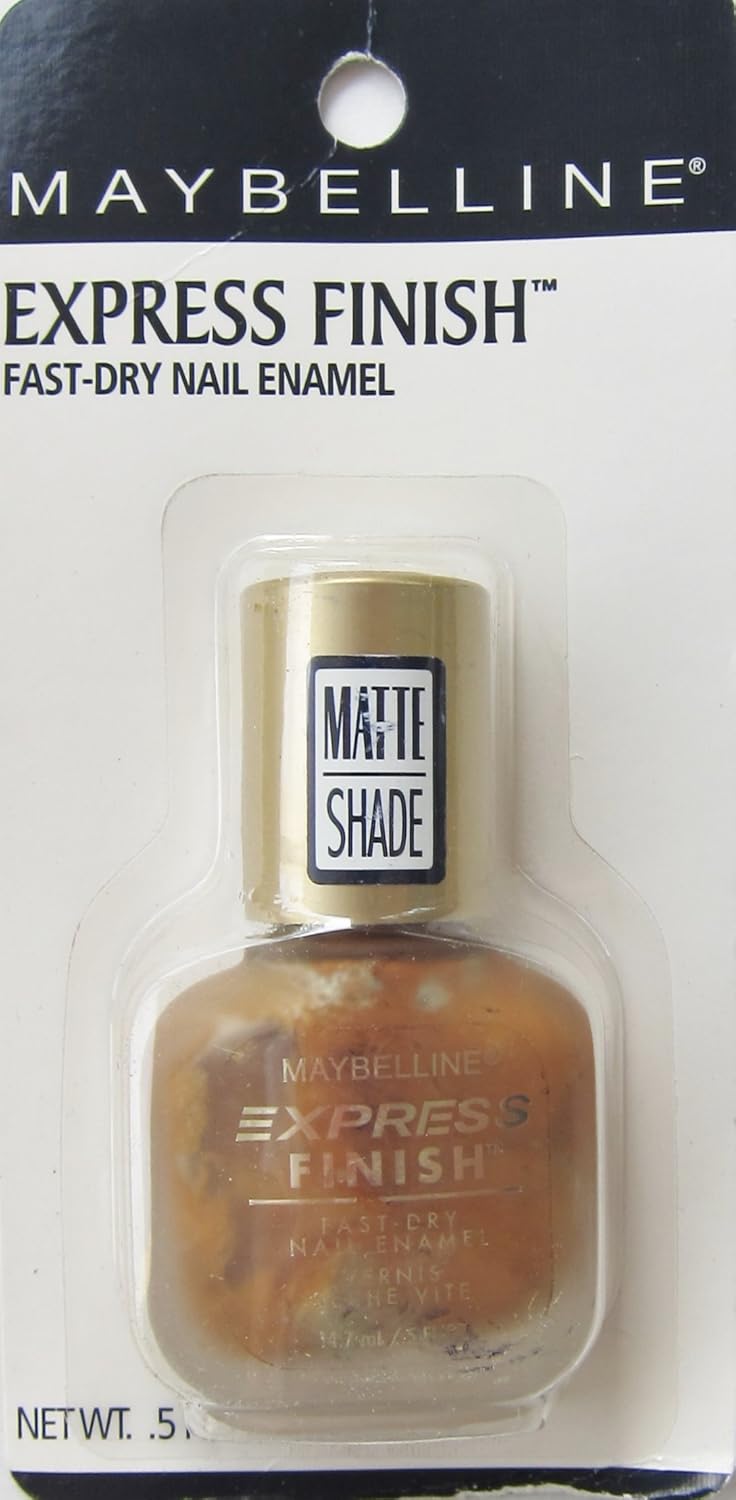 Maybelline Express Finish FastDry Nail enamel, Matte Gold