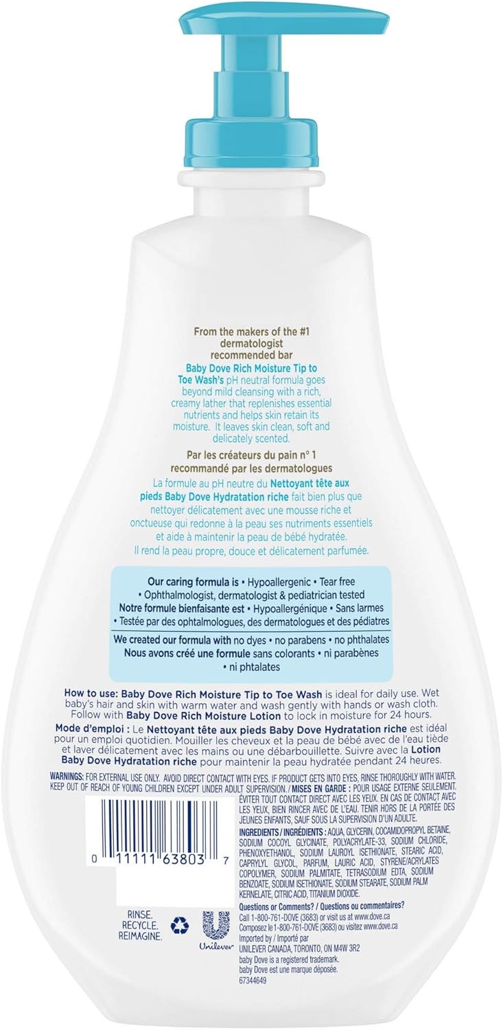 baby dove tip to toe wash price