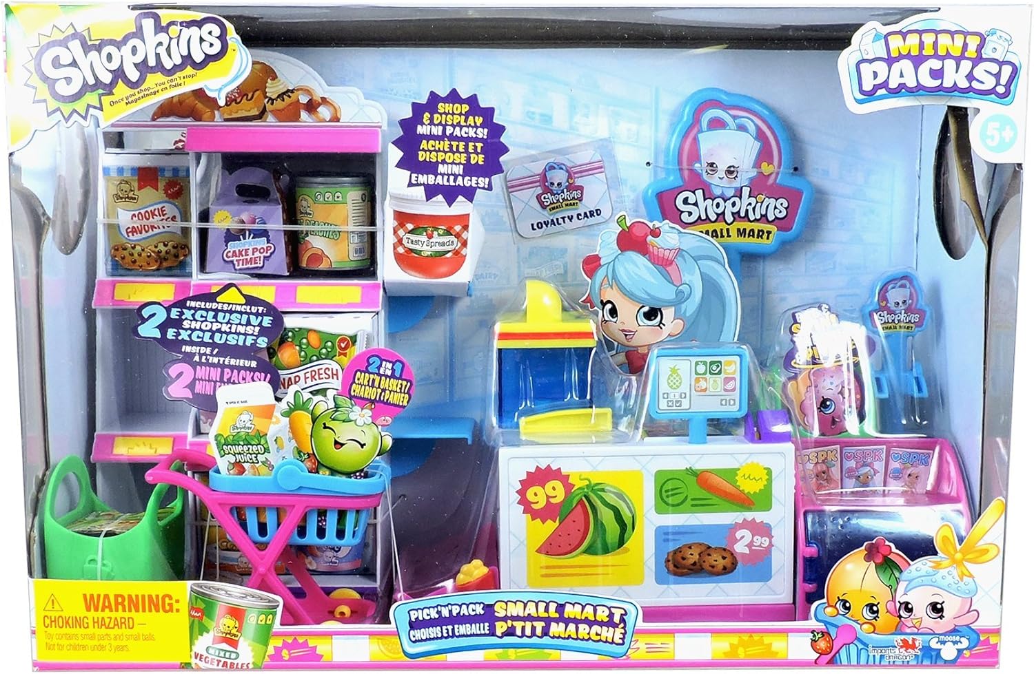 shopkins pick n pack small mart
