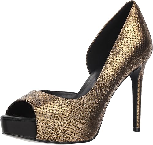 nine west metallic pumps