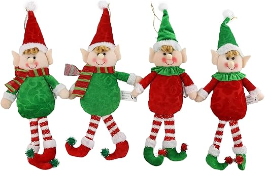 christmas elves dolls
