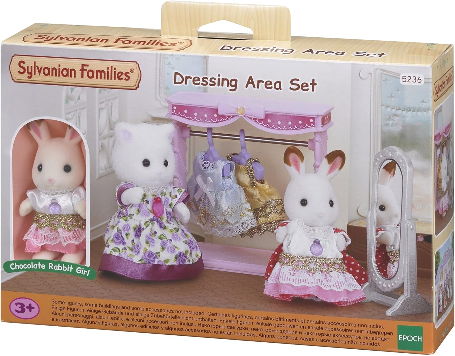 dressing area set sylvanian