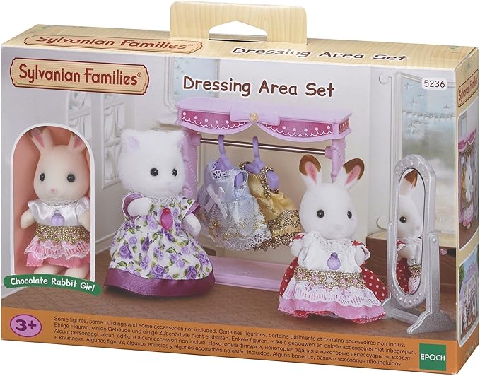 sylvanian dressing area set