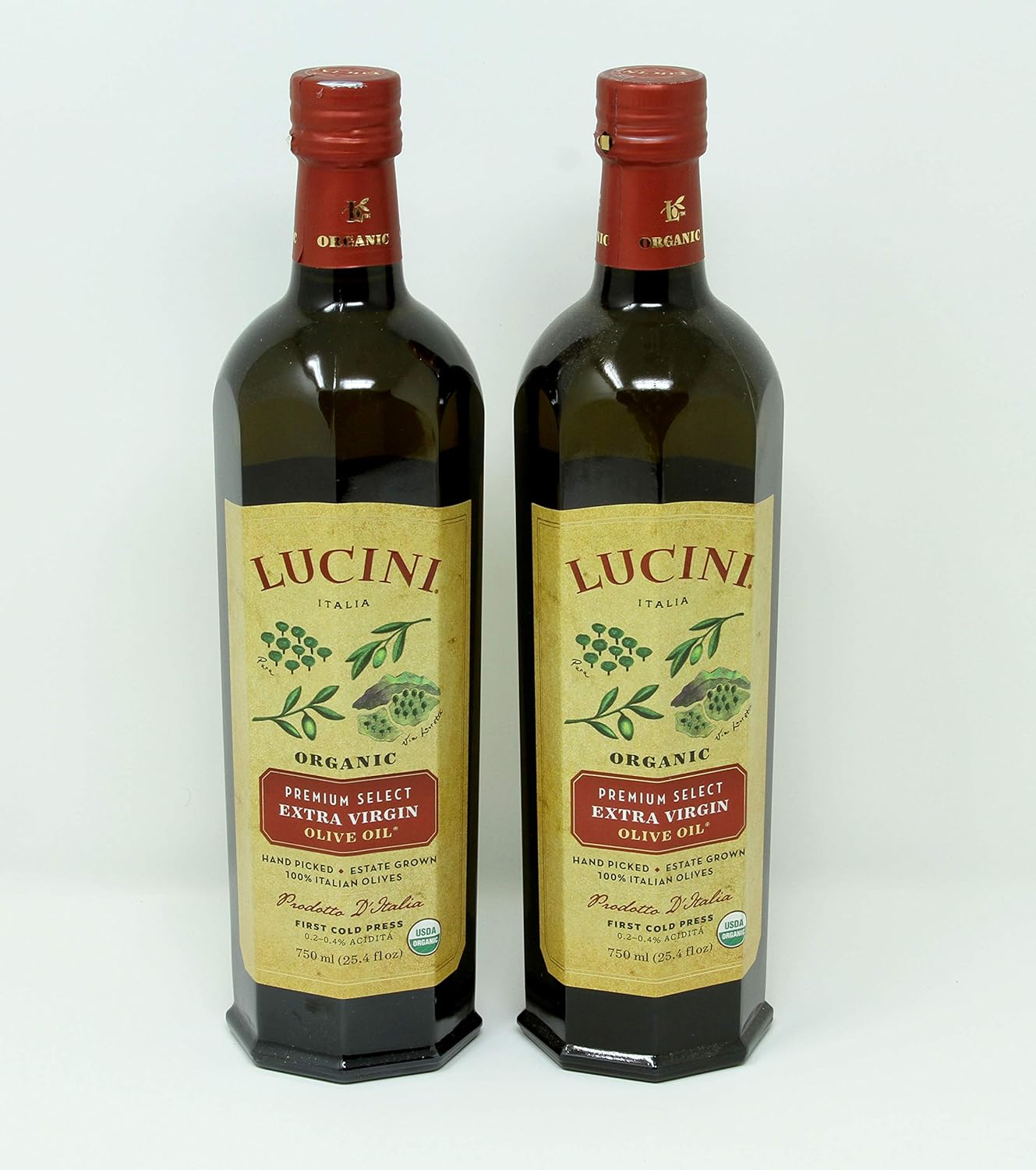 Lucini Italia Organic Extra Virgin Olive Oil 2 24.5 Fl