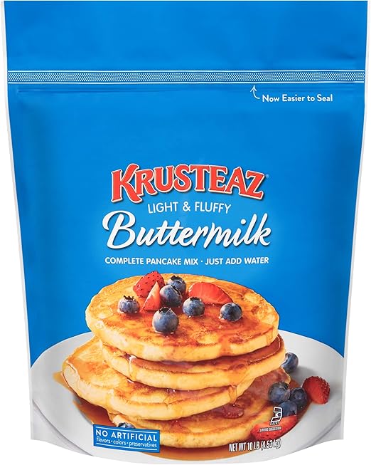 Krusteaz Buttermilk Pancake Mix 10 lb. Amazon.ca Health & Personal Care